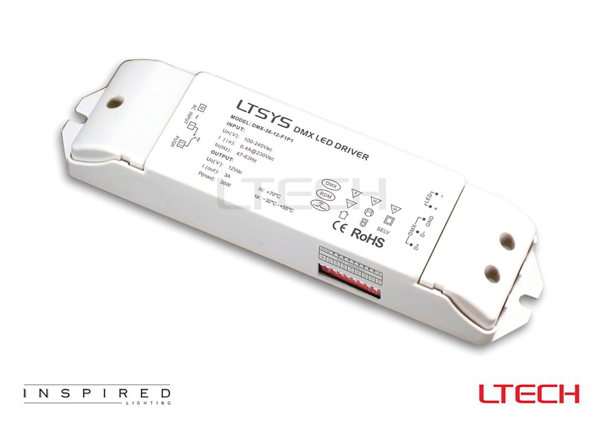 DMX Constant Voltage Drivers LTECH DMX Driver DMX Constant Voltage Drivers LTECH DMX Driver
